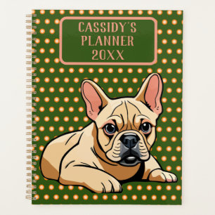 French bulldog coloré moderne