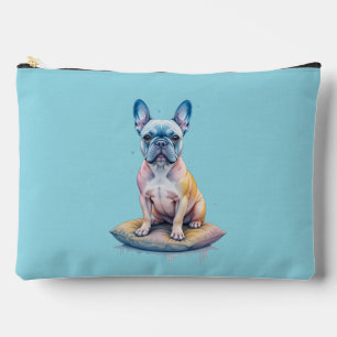 French Bulldog Colorful and Artistic Accessory Pouch