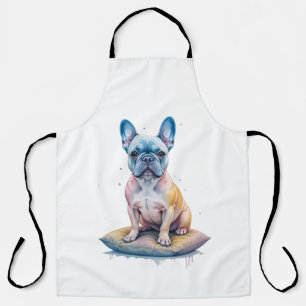 French Bulldog Colorful and Artistic Apron
