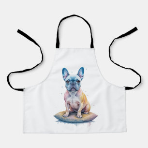 French Bulldog Colorful and Artistic Apron