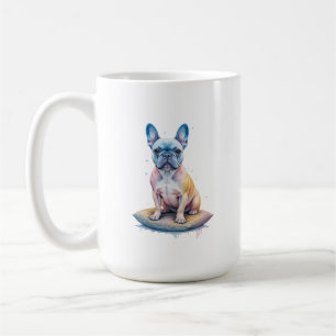 French Bulldog Colorful and Artistic Coffee Mug