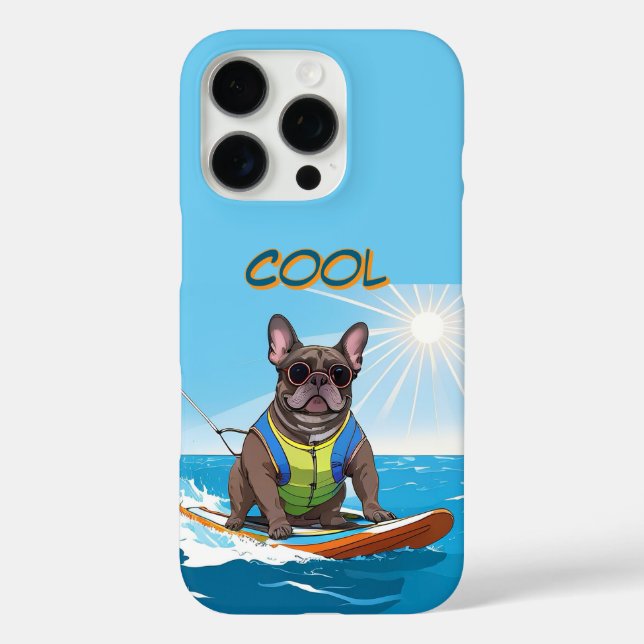 French Bulldog Cool French Bulldog Case-Mate iPhone Case (Back)