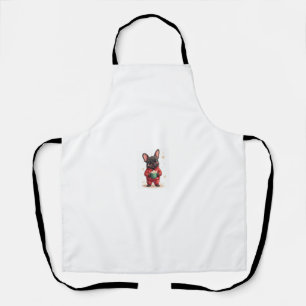 French Bulldog Cozy Cocoa dog Apron