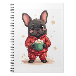 French Bulldog Cozy Cocoa Notebook
