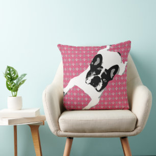 French Bulldog Cusion Throw Pillow