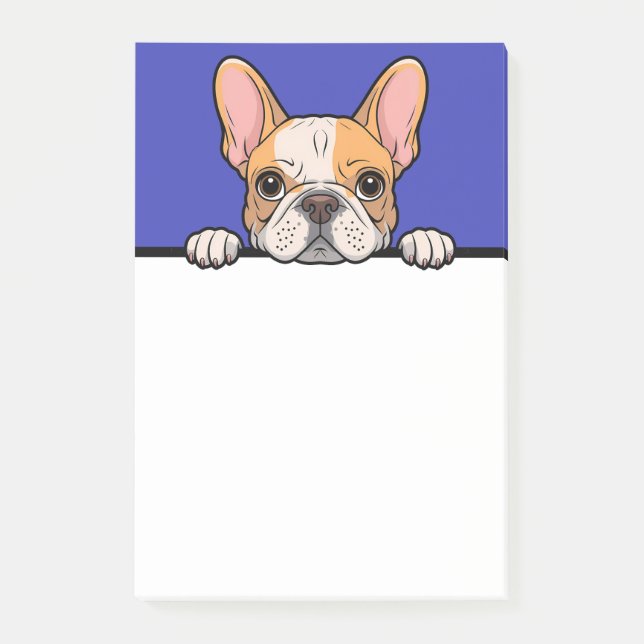 French Bulldog Cute Frenchie Puppy Dog Lover Gifts Post-it Notes (Front)