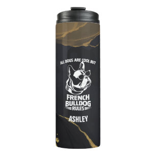 French Bulldog Cute Gift for Dog Dad Dog Mom Thermal Tumbler