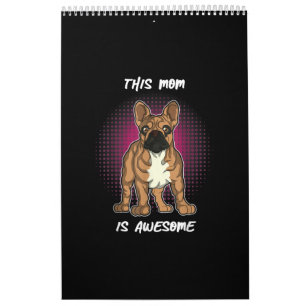 French Bulldog Cute Gifts Women Men Kids Calendar