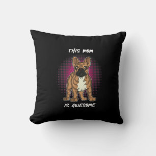 French Bulldog Cute Gifts Women Men Kids Throw Pillow