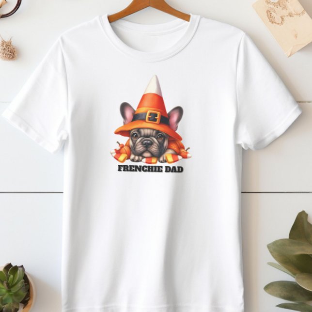 French Bulldog Cute Halloween Candy Costume T-Shirt (Creator Uploaded)