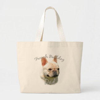 French Bulldog Dad 2 Large Tote Bag