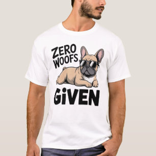 French Bulldog Dad Antisocial Funny Dog Humour T-Shirt