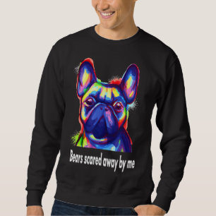 French Bulldog Dad Colorful Dogs Sweatshirt