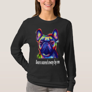 French Bulldog Dad Colourful Dogs T-Shirt