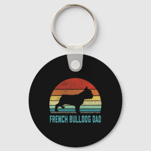 French Bulldog Dad - Dog Lover Keychain