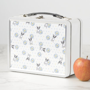 French Bulldog Daisies Lunchbox