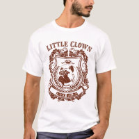 French Bulldog Damaged Retro Emblem T-Shirt