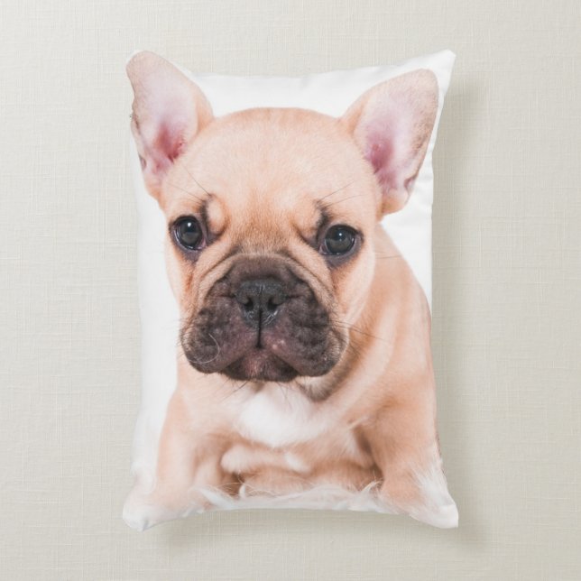 French Bulldog Decorative Pillow (Front(Vertical))