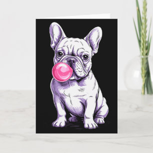 French Bulldog Design For Men Women French Bulldog Card
