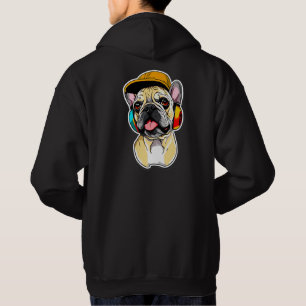 French Bulldog DJ Hoodie