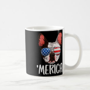 French Bulldog Dog 4th Of July American Flag 2 Coffee Mug