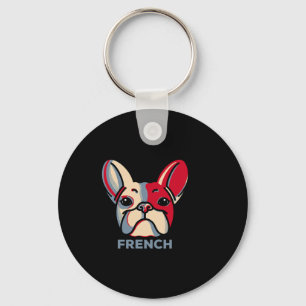 French Bulldog Dog Fun 1  Keychain
