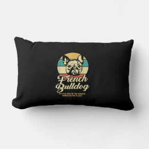 french bulldog   dog lover  men women gift lumbar pillow