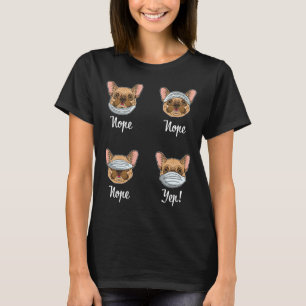 French Bulldog Dog Mask Bulldogs T-Shirt