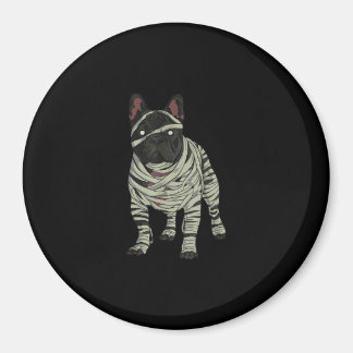 French Bulldog Dog Mummy Halloween Gift Magnet
