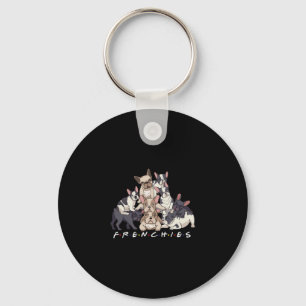 French Bulldog Dog Owner Women Men  Keychain