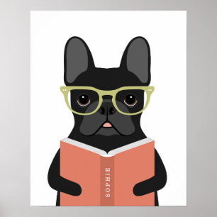 French Bulldog Dog Personalized Print