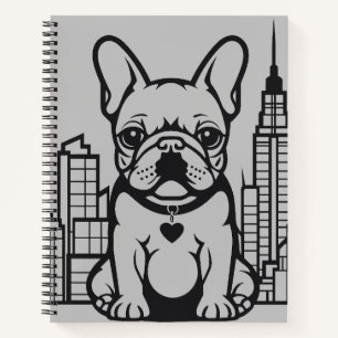 French Bulldog Dog Pet Animal World Furry Friend  Notebook