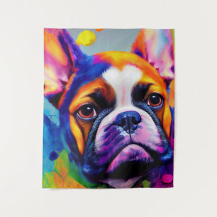 French Bulldog Dog Pet Cute Adorable Animal Compan Tapestry