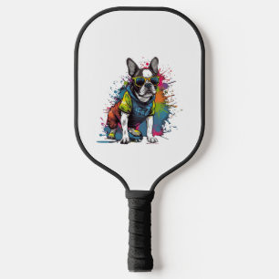 French Bulldog Dog Pug for a Dog owner Frenchie Pickleball Paddle