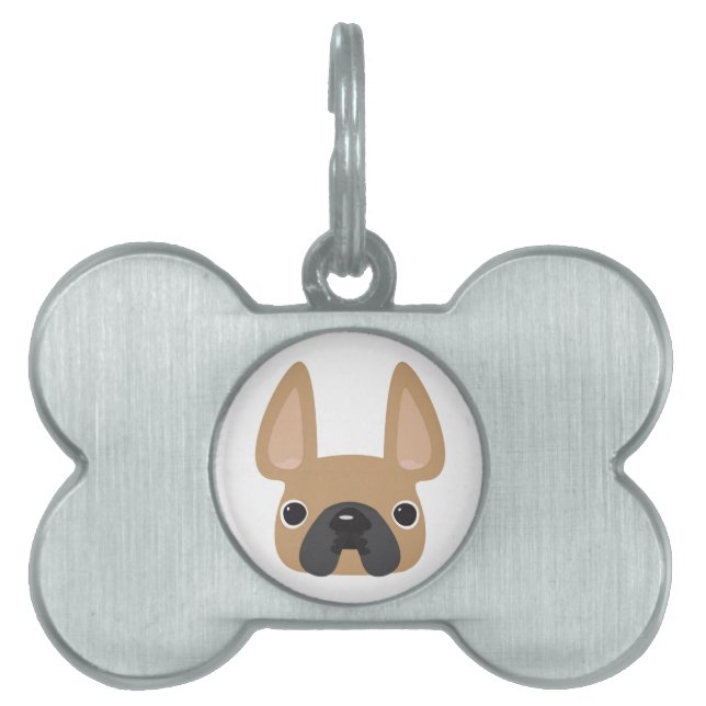 French Bulldog Dog Tags (Front)