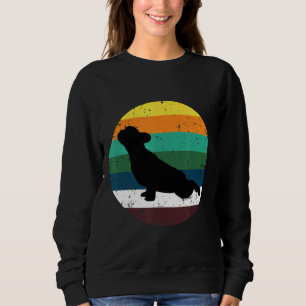 French Bulldog Doing Yoga Workout Zen Namaste Medi Sweatshirt