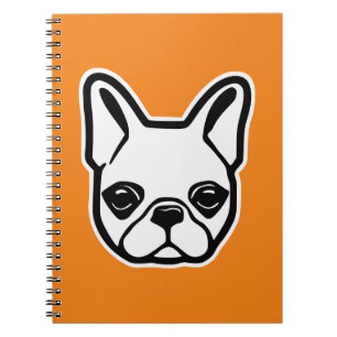 French Bulldog Drawstring Bag Notebook