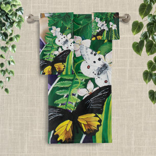 French Bulldog Dryad Fantasy Bath Towel Set