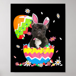 French Bulldog Egg Easter Day Dog Dad Dog Mom 1  Poster