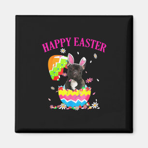 French Bulldog Egg Easter Day Dog Dad Dog Mom Magnet