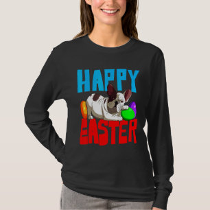 French Bulldog Eggs Bunny Dog T-Shirt