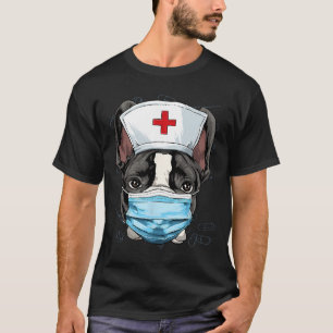 French Bulldog Er Nurse Rn Lpn Nurse Life Dog Love T-Shirt