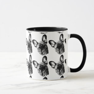French Bulldog Face Mug