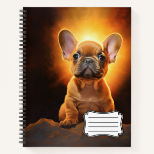 French Bulldog fawn puppy Notebook