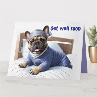 French Bulldog Festival Sleep Day Bulldog Card
