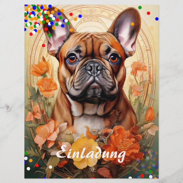 French Bulldog  Flyer (Front)