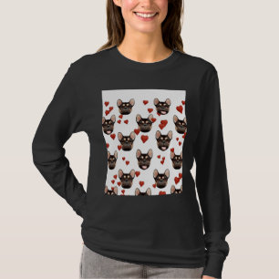French Bulldog Frenchie Black And Tan 25+ Colours T-Shirt