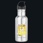French Bulldog Frenchie Cute Dog 532 Ml Water Bottle<br><div class="desc">Adorable french bulldog cartoon that is great for breakfast lovers!  The Frenchie dog is a piece of french toast with syrup dripping down it's cute Frenchy face!  Adorable for kids that love their dog!</div>