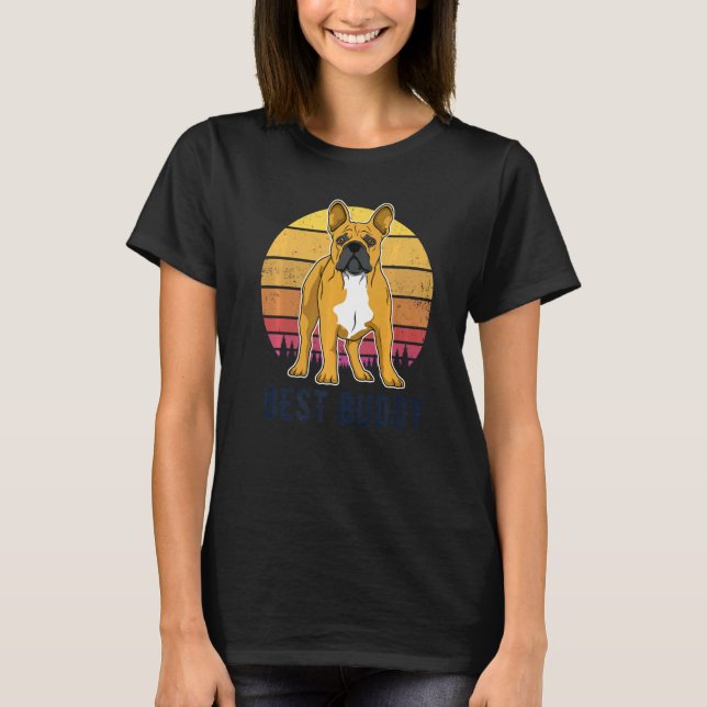 French Bulldog Frenchie Dog Breed  152 T-Shirt (Front)