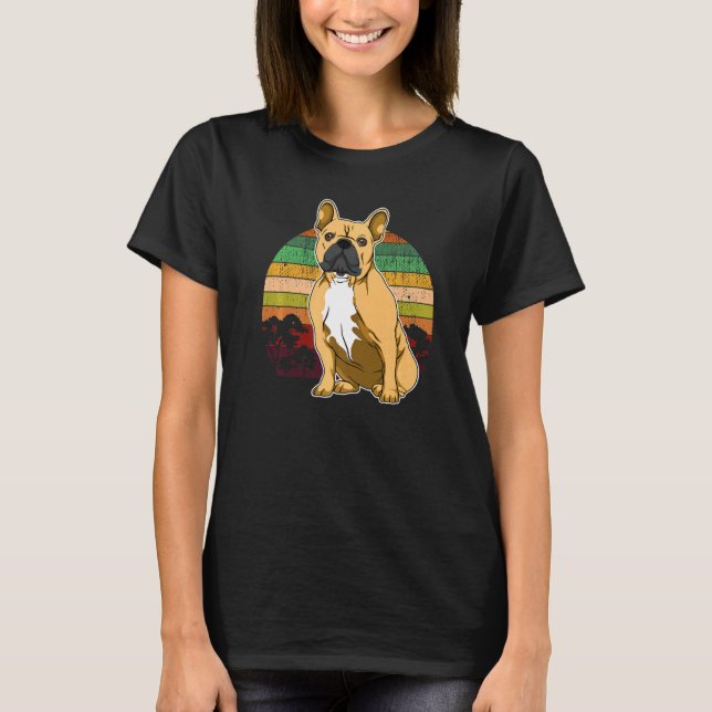 French Bulldog Frenchie Dog Breed  162 T-Shirt (Front)